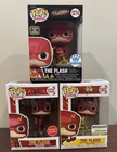 Funko Pop The Flash Lot #1274 Lights & Sounds #1333 GameStop #1343 Amazon Exclus