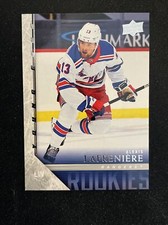 20-21 UD Extended Hockey RC Rookie Young Guns Tribute RC T-76 Alexis Lafreniere