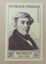 3G-Timbre France YT  949 neuf ** année 1953 "Michelet"