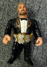 WWF Hasbro The Million Dollar Man Ted DiBiase Action Fig 1990 Series 1 WWE wBELT