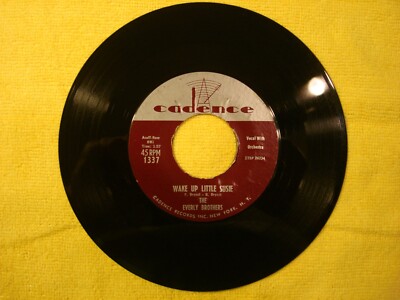 1957 EVERLY BROTHERS ''WAKE UP LITTLE SUSIE''  45rpm 7''