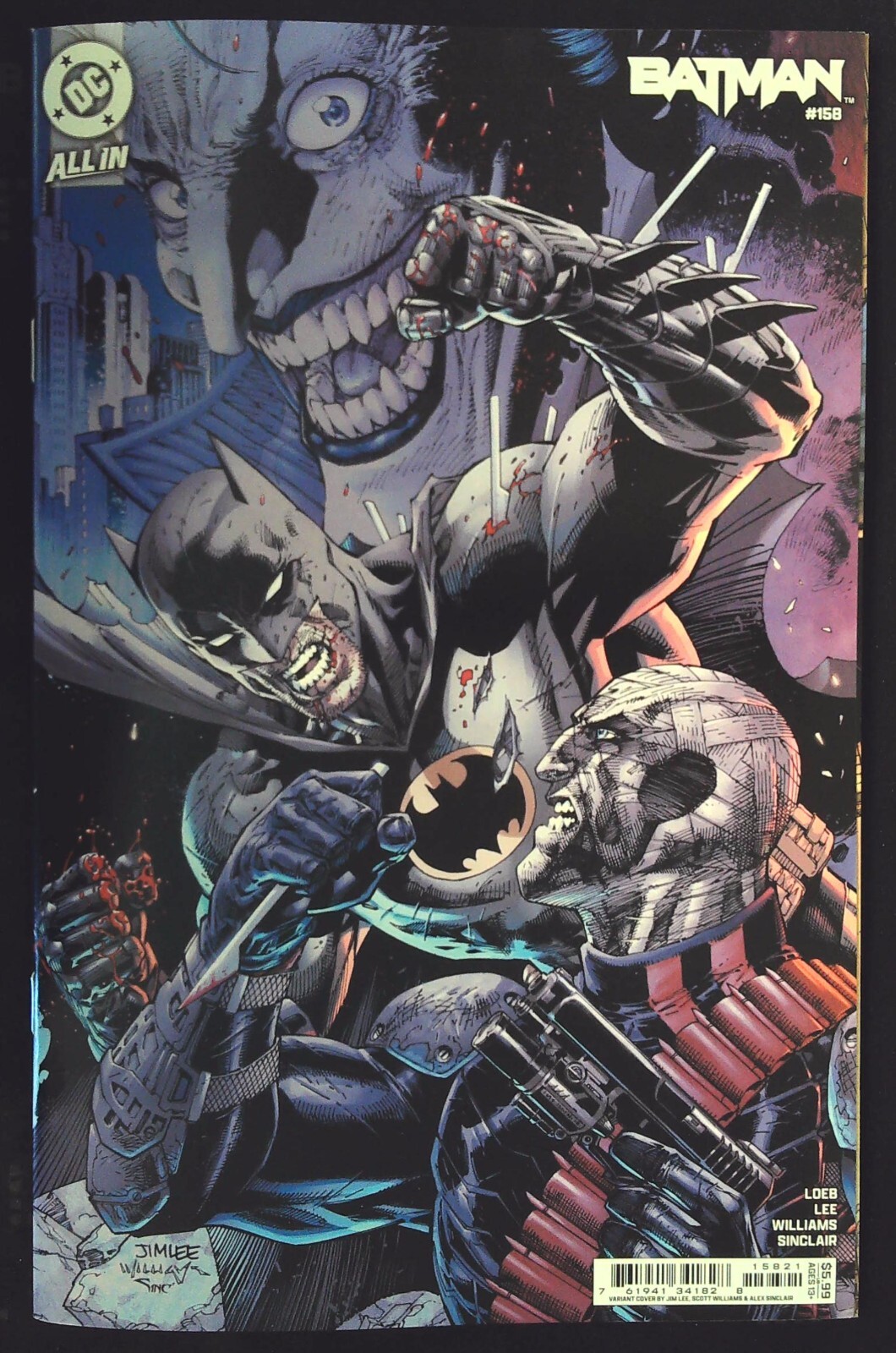BATMAN (2016) #158 - Lee & Williams Connecting Variant - New Bagged