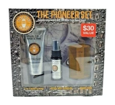 Beard guyz The Pioneer Beard Grooming Set Beard Oil Comb Wash and Tame New