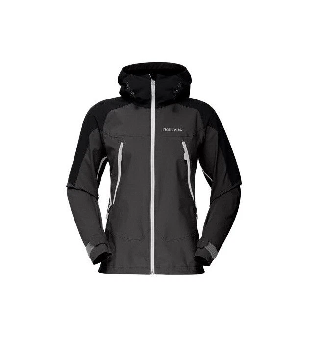 NORRONA Womens Falketind Flex1 Phantom Caviar Jacket Size S eBay