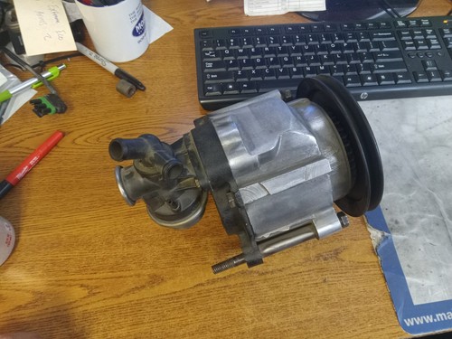 80-81 CORVETTE SMOG PUMP 7817872 WITH DIVERTER VALVE 17054221 - Picture 6 of 12