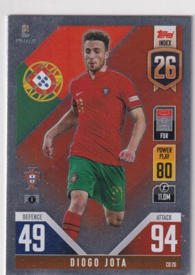 Topps Match Attax Road to Nations League 101 2022 No. CD 26 Diogo Jota