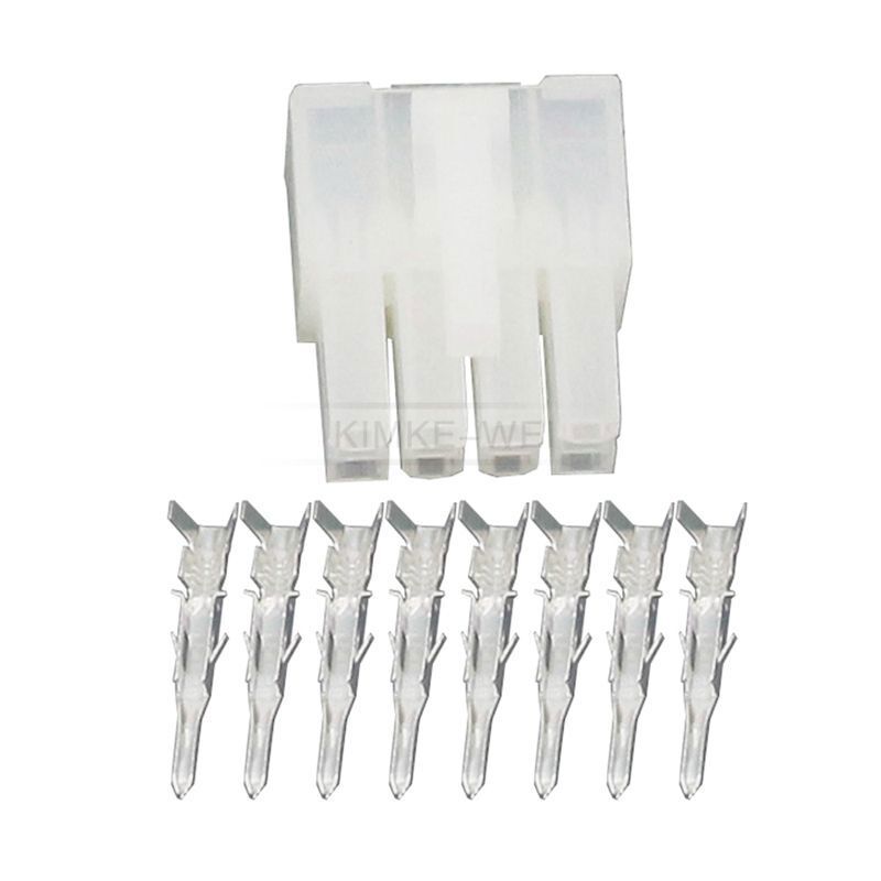 8 Pin/Way Molex Mini-Fit Jr 5557/5559 4.2mm Connector Kits (Plug+