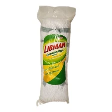 Libman Tornado Twist Mop Head Refill Heavy-Duty Cotton Cleaning Home Office New