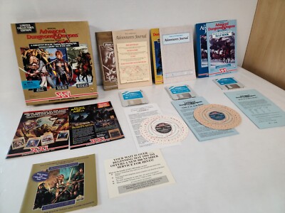 Forgotten Realms  Vol 1 2 3 | 3.5 IBM PC | AD&D | TSR SSI 1991 | CIB