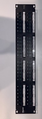 Leviton GigaMax Cat 5E Universal 48 Port Patch Panel 5G596-U48