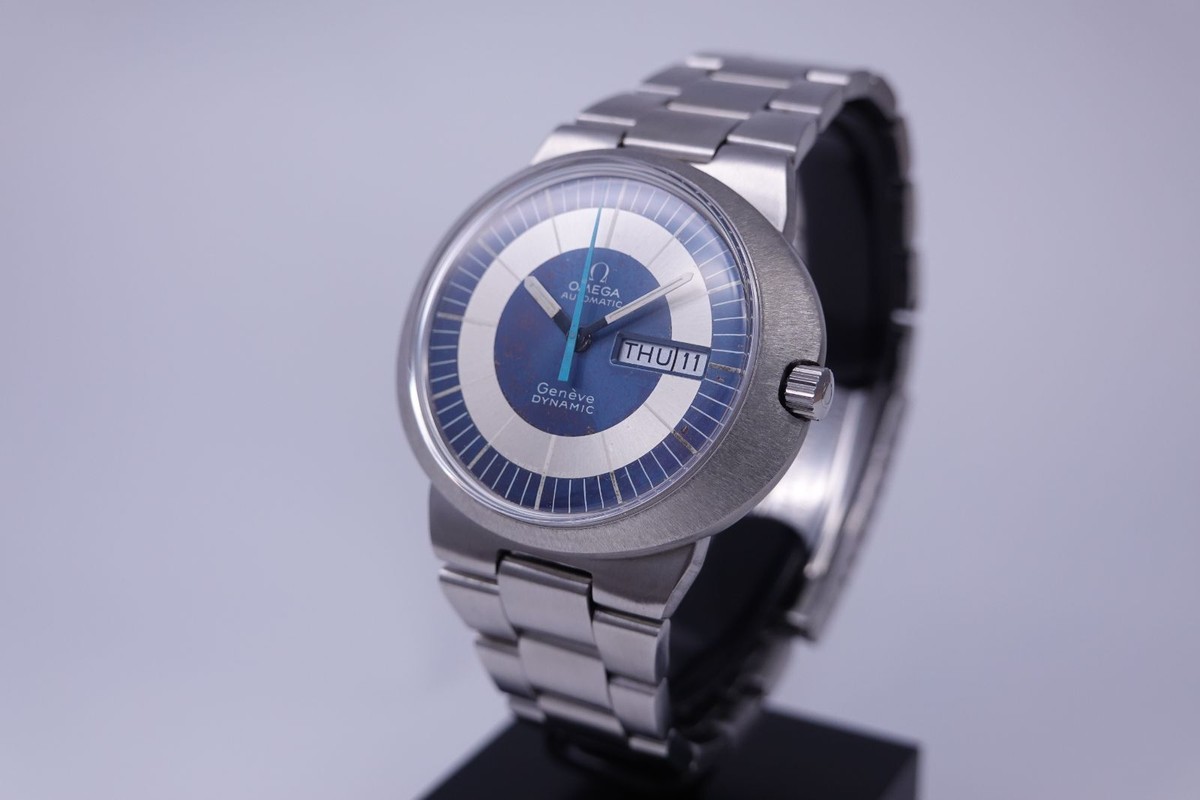 時計 OMEGA Geneve Dynamic Omega Geneve Dynamic Ref.166.079 Vintage Day Date St.Steel