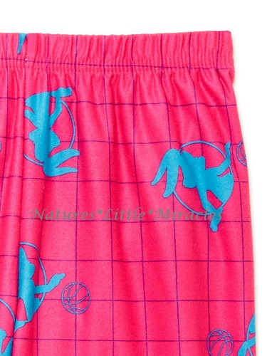 Space Jam A New Legacy 2 Girls Pajamas Shirt Pants Set Tune Squad Lola Size 4-10 - Picture 3 of 3
