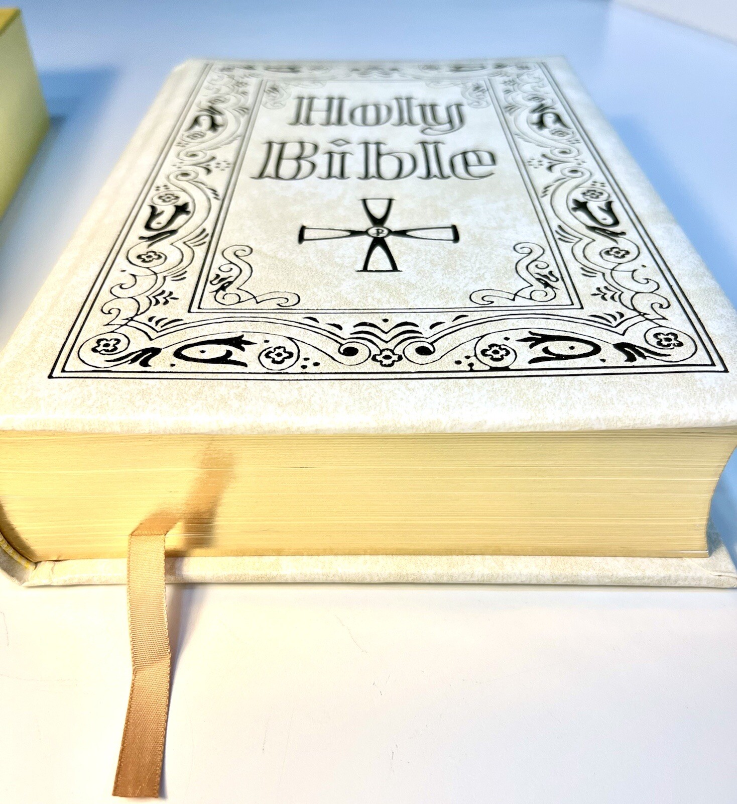 Illustrated St Joseph Edition New American Bible White Hard Cover Large ...