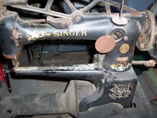 SINGER 29-4 Industrial Leather Cobbler Patcher Treadle Sewing Machine