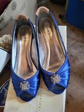 Michelangelo David Bridal Shoes Blue