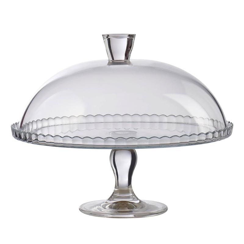 Campana Per Torta Masthome 30cm Trasparente - Alzata Con Coperchio, Multiuso Per Dessert - Foto 9