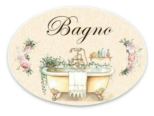 Targhe e cartelli Shabby Chic in legno per la decorazione della casa
