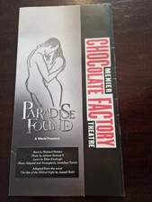 Paradise Found Menier Chocolate Factory Programme Mandy Patinkin Judy Kaye