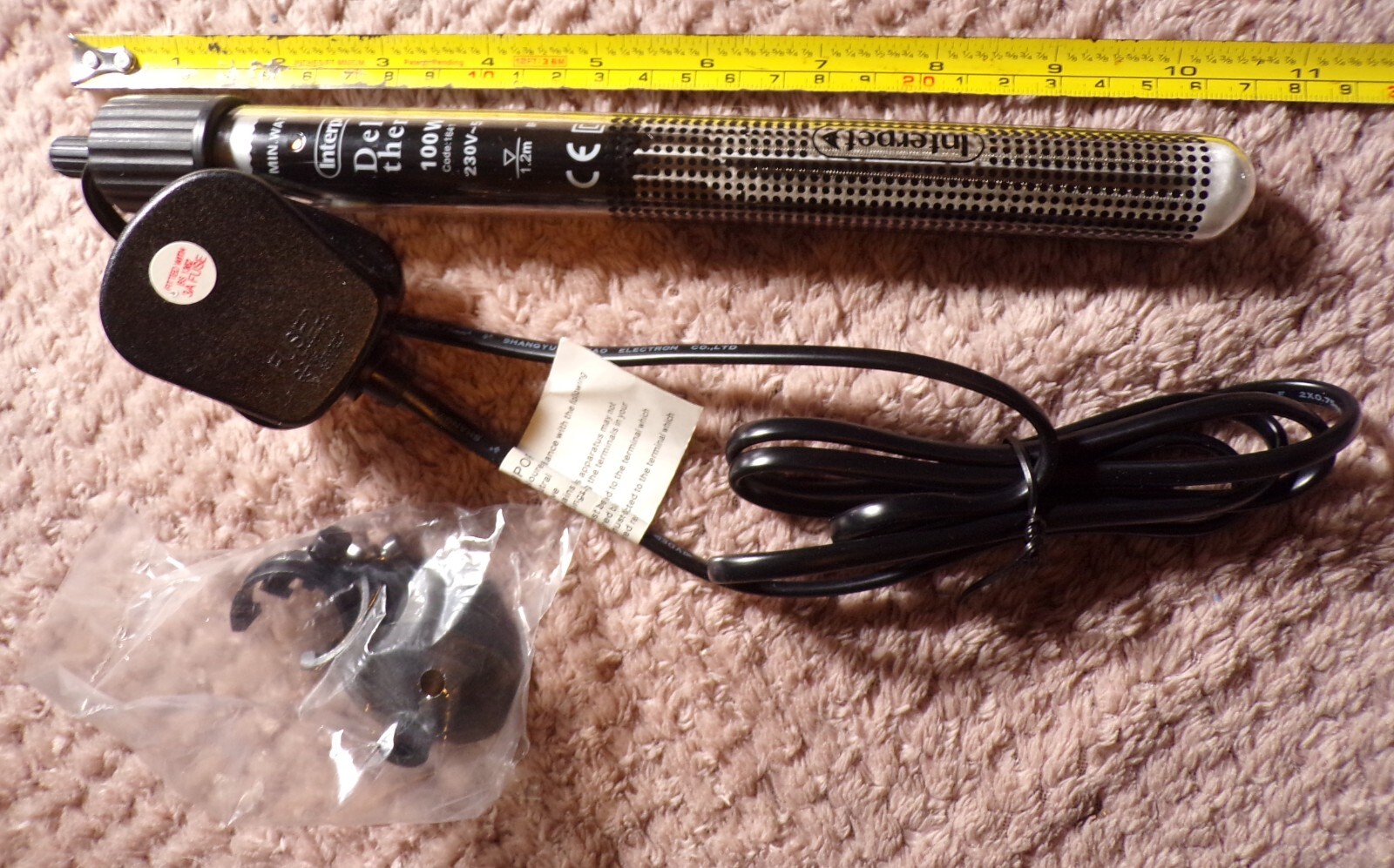 Interpet Delta Therm Heater 100W for up to 90 Litre Aquarium Easy