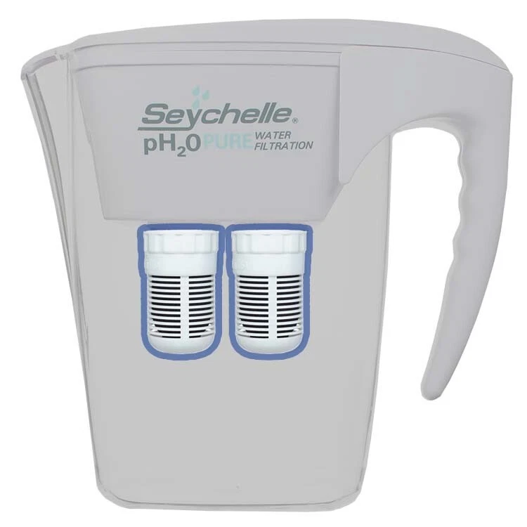 Seychelle Dual pH2O Pure Water Pitcher Replacement Filter – Dual pack - Image 3 of 4