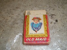 VINTAGE WHITMAN OLD MAID CARD GAME IN BOX 4109 COMPLETE