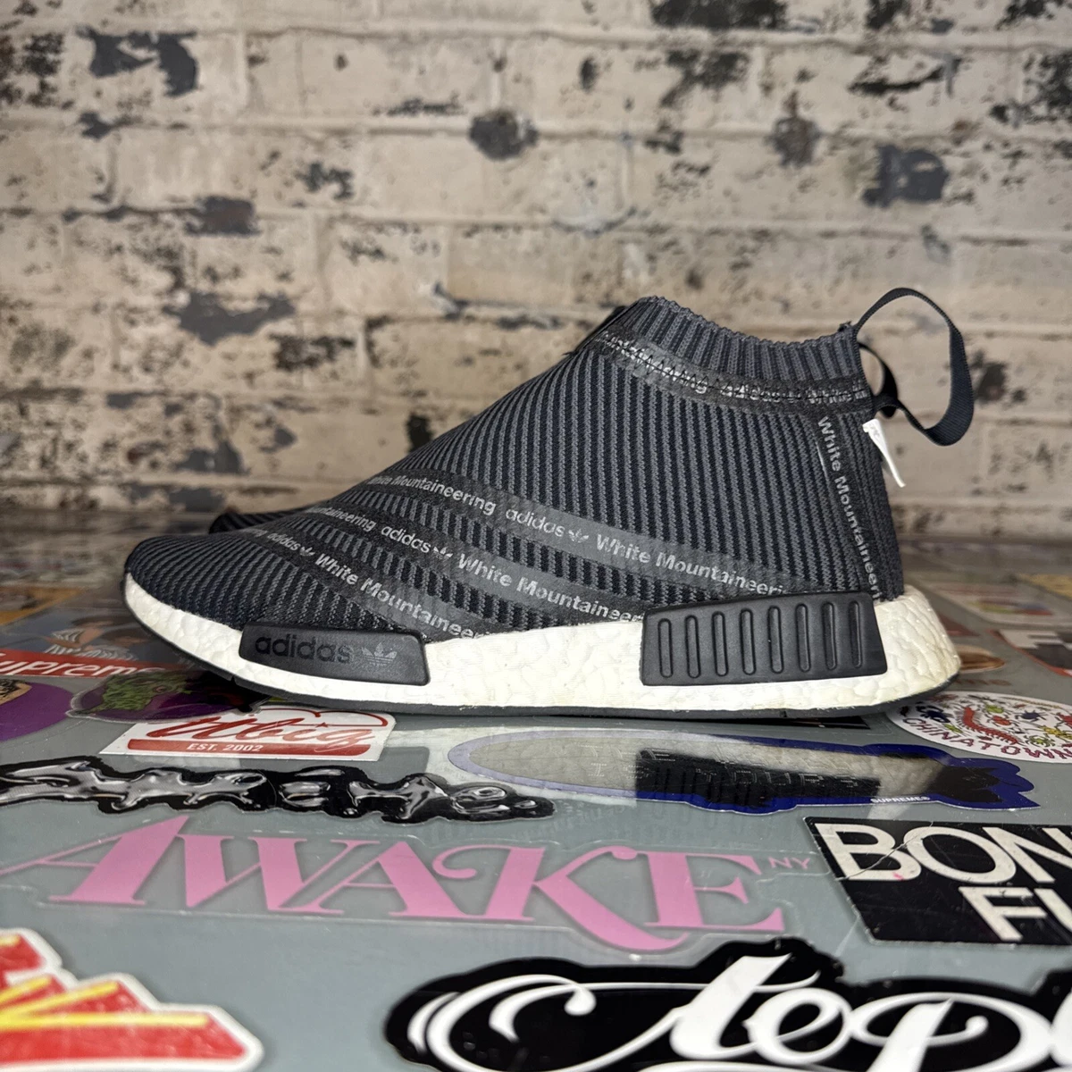White Mountaineering コントラステッドジップアップ adidas White Mountaineering x NMD_CS1 Black White for Sale