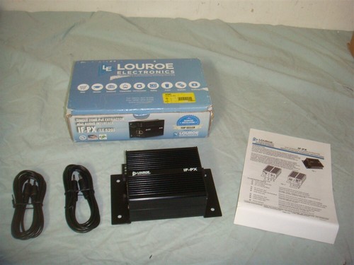 LOUROE LE-520 IF-PX SINGLE ZONE AUDIO INTERFACE POE EXTRACTOR