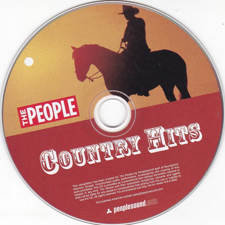COUNTRY HITS 10 classic tracks ( THE PEOPLE Newspaper CD ) incl. Live Tracks - Bild 3 von 3