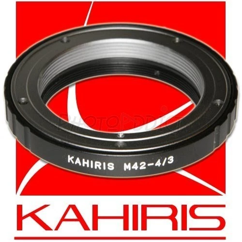 KAHIRIS M42 4/3 - Bague d'adaptation objectif M42 vers boitier Olympus 4/3
