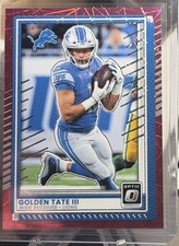 2025 Panini Donruss Optic - Golden Tate #124 Pink Velocity Prizm /99