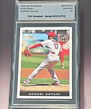 2018 Shohei Ohtani Rookie Leaf TCC Gem Mint 10 #2