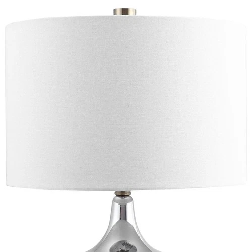 UTTERMOST 28337-1 COMO CHROME PLATED GLASS MID-CENTURY MODERN TABLE LAMP - Picture 3 of 6