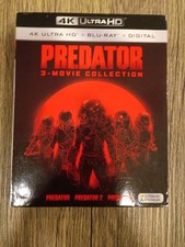 Predator 1 2 3 Movie Collection 4K/Blu-ray, 2023 W/Slipcover