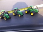 Ertl John Deere 8440 4WD 4755 4760 Tractors All With Duals 1/64 Farm Toy Tractor — photo 2