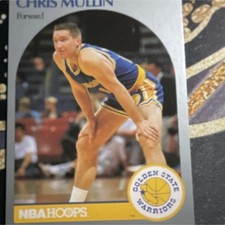 NBA Hoops 1990-91 Chris Mullin #116 Golden State Warriors NBA Base Set Card