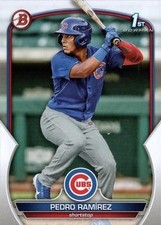 2023 Bowman Prospects #BP-2 Pedro Ramirez CUBS