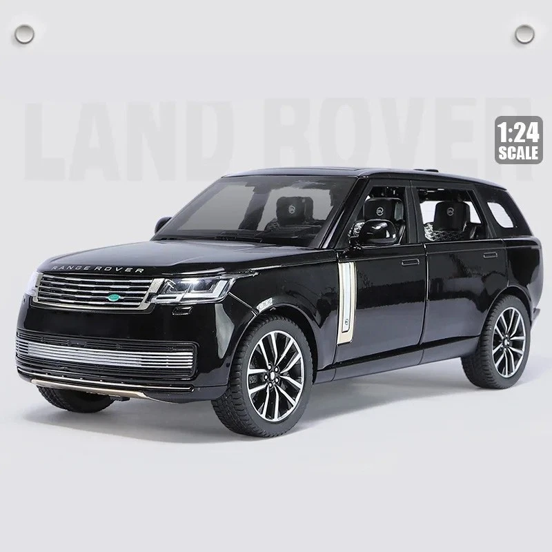 1:24 Land Range Rover Alloy SUV Car Model Diecast Metal Off-Road Vehicle Toy - Image 2 of 4