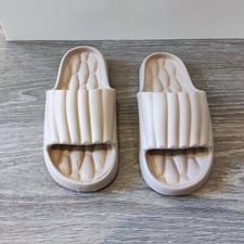 Sliders Slides Sand Nude Quick Drying Non Slip Beach Shower Size 40-41