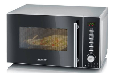 Severin Mikrowelle Grill Heßluft 7773 Multifunktionsgerät mit 10 Programmen 20l