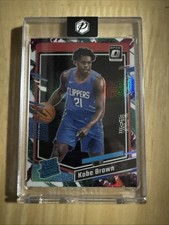2023-24 Panini Donruss Optic - Rated Rookie Kobe Brown #232 Jazz Prizm (RC)