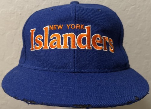 NEW Vintage 1990s New York Islanders SnapBack 100% Wool Hat STARTER Cap SEE PICS