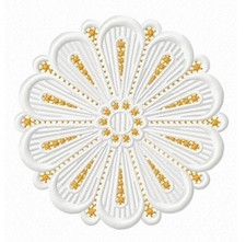MASCHINENSTICKEREI DESIGNS USB GROSSE FREISTEHENDE SPITZE UNTERSETZER SAMMLUNG 6X10