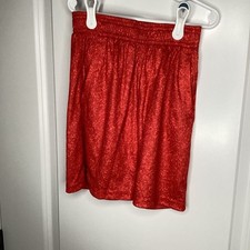 Boys Under Armour Performance Athletic Shorts Red XS- NWT