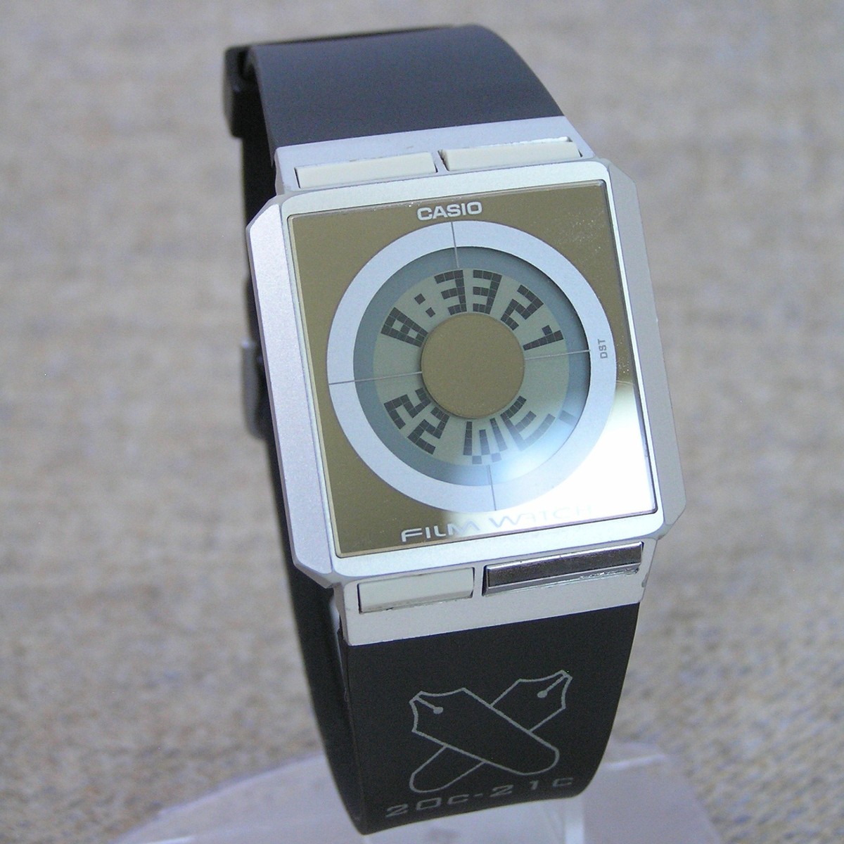 Rare!] CASIO FILM WATCH FS-02 Super Thin 90s Retro Databank Watch