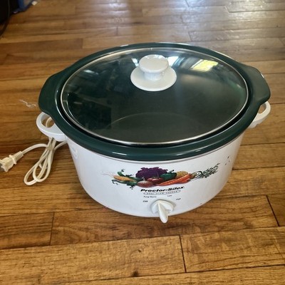 Hamilton Beach Proctor Silex Vintage Meal Maker Slow Cooker Oval Crockpot 4 Qts