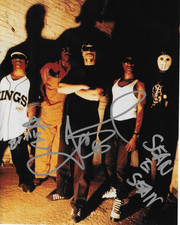 * BODY COUNT * signed 8x10 photo * ICE- T, SEAN E SEAN & ERNIE C. * COA