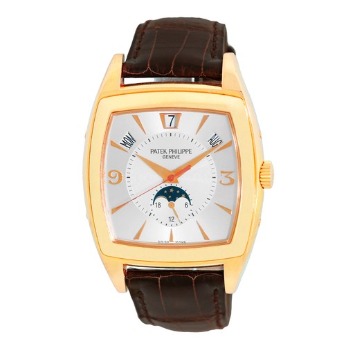 PATEK PHILIPPE 18K Yellow Gold 39mm Gondolo Annual Calendar 51...