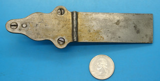 CIVIL WAR ERA SHARPS IRON PATCHBOX & SCREWS RIFLE or CARBINE ANTIQUE ORIGINAL