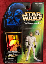 Star Wars Power of the Force Luke Skywalker as Stormtrooper Action Figure