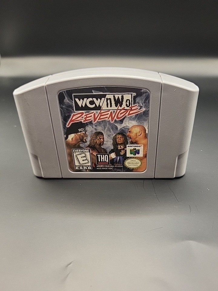 WCW/NWO Revenge (Nintendo 64, 1998) Authentic N64 Cartridge Only, Tested